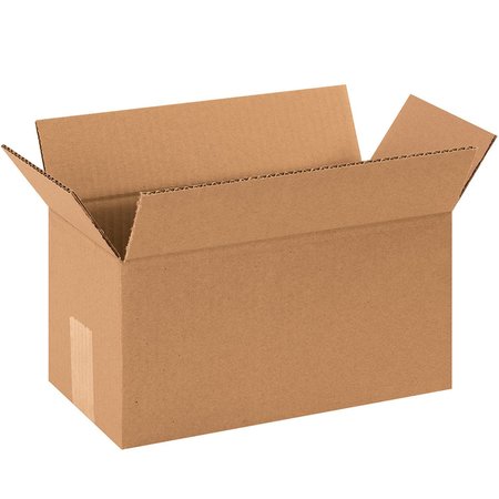 THE PACKAGING WHOLESALERS 12 x 6 x 6 Long Cardboard Corrugated Boxes BS120606